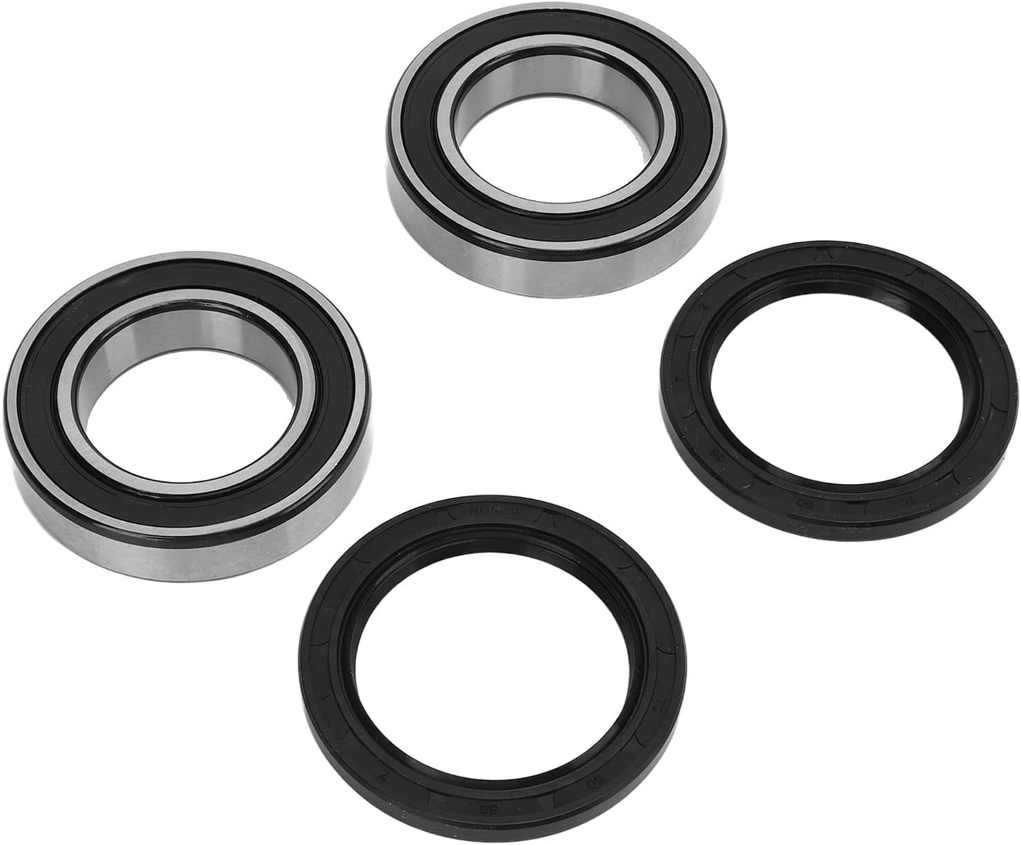Juego de sellos de rodamientos de rueda de eje trasero 25 1331 Reemplazo para Suzuki LtZ400 QuadSport Z 2003 2008 Kit de sellos de rodamientos de