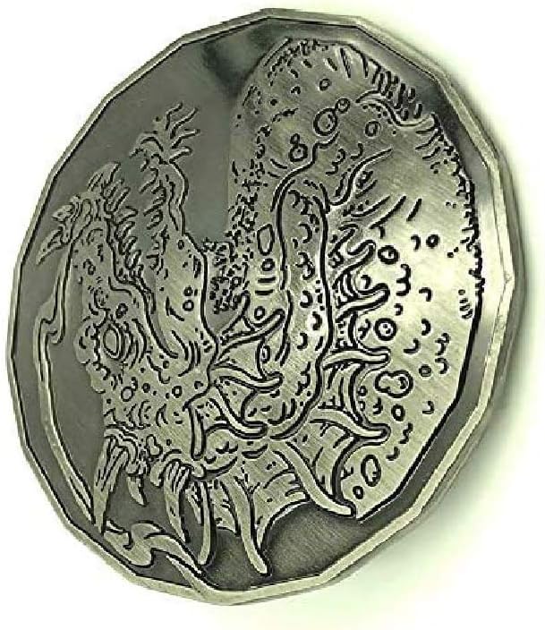 Dragón ahumado adulto (3 pulgadas) Moneda Moneda Monedas Calabozos y Dragones Monedas DND Juego de rol Fichas miniatura Novedad Monedas Dungeon