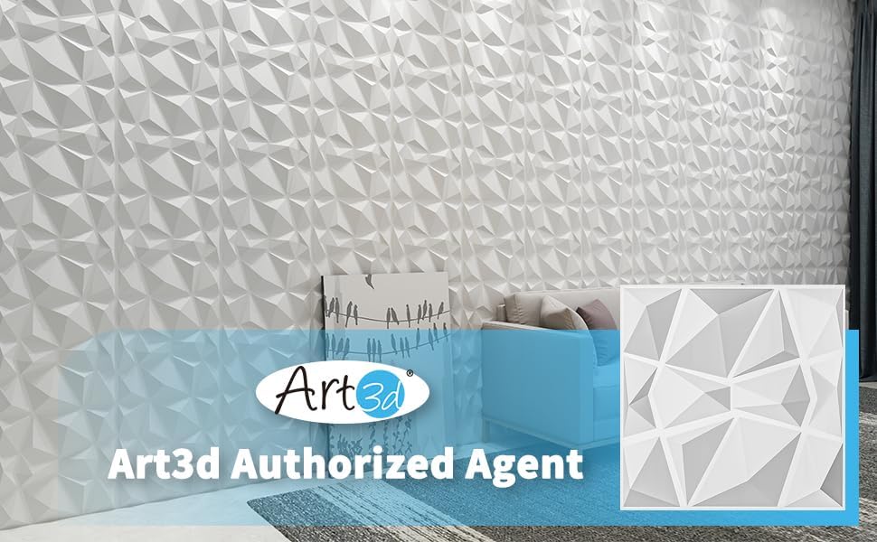 Wall Craft Paneles de pared 3D, mosaico blanco, diseño geométrico, decoración de pared, decoración de pared, azulejos decorativos modernos, paquete