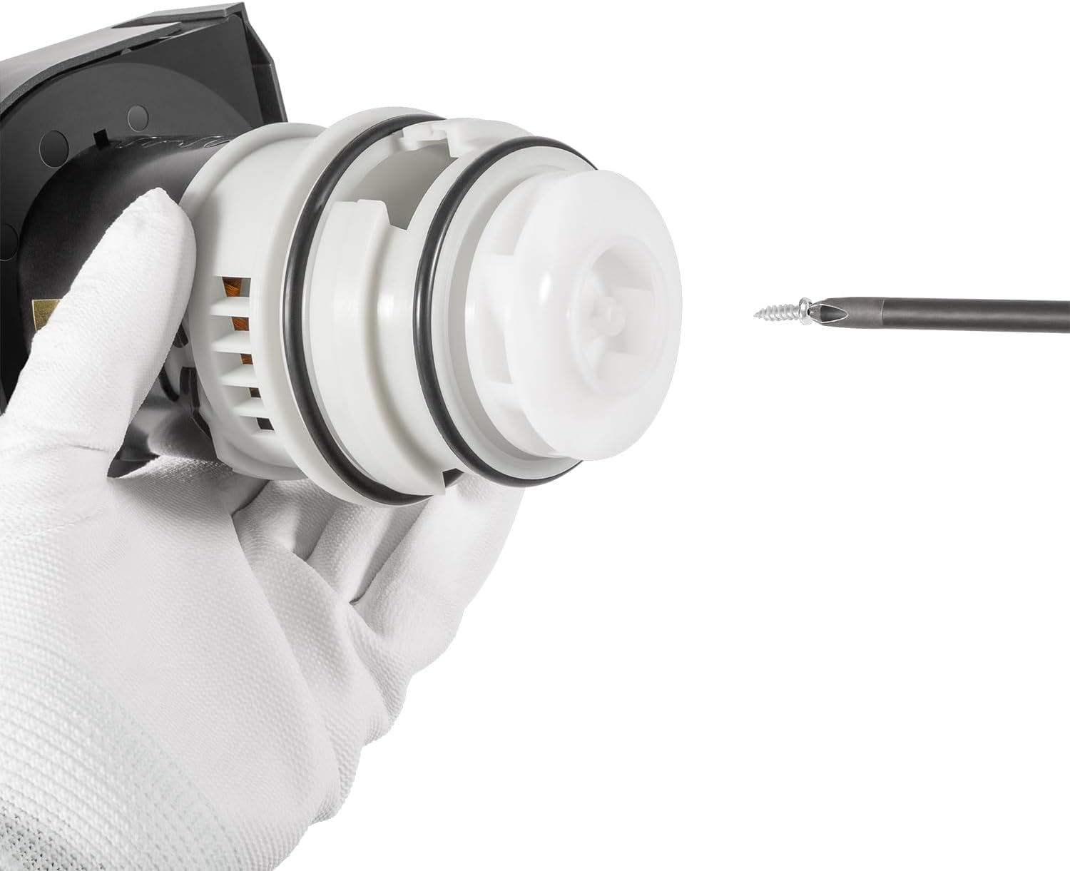 154844301 Kit de motor 154844301 Motor de bomba de circulación para lavavajillas con juntas tóricas para lavavajillas Frigidaire, reemplazo para