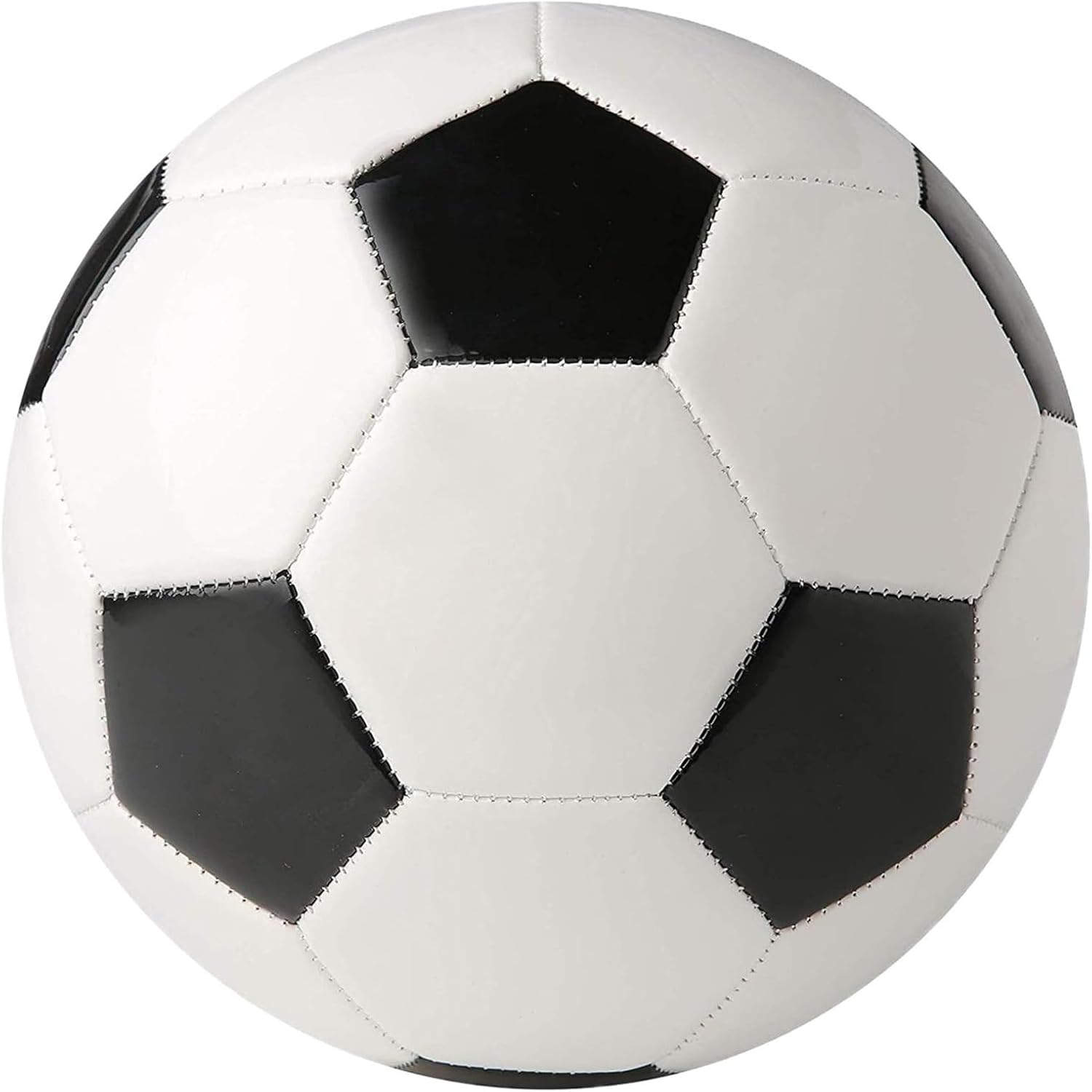 UERMAPTE Soccer Ball Size 5 Classic Black&White Soccer Ball Sports Training Ball Lawn Indoor Outdoor Play BallsKids Gift