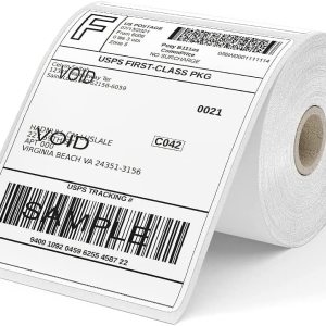 Etiquetas térmicas de 4 x 6 pulgadas, etiqueta térmica directa de envío 18000 (450 etiquetasrollo, 40 rollos) etiquetas térmicas perforadas para Etiquetas térmicas de 4 x 6 pulgadas, etiqueta térmica directa de envío 18000 (450 etiquetasrollo, 40 rollos) etiquetas térmicas perforadas para