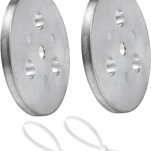 Nayciiy Placa de ánodo de zinc con lazos de plástico, placa de zinc para colocar en tu cesta de espumadera, placa anticorrosión y electrólisis (2) Nayciiy Placa de ánodo de zinc con lazos de plástico, placa de zinc para colocar en tu cesta de espumadera, placa anticorrosión y electrólisis (2)