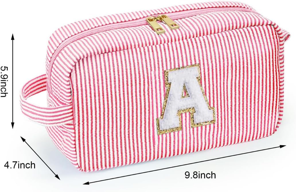STFINE Bonita bolsa grande de cosméticos de viaje, neceser con cremallera, bolsa de almacenamiento de maquillaje, bolsa de viaje, fiesta, boda,
