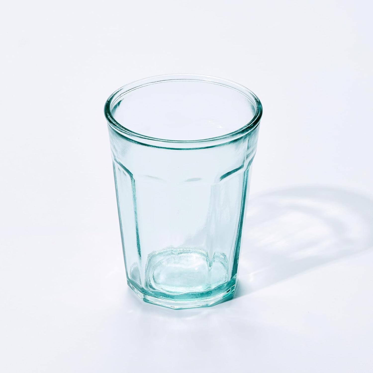 DESIGNED BY VSM Vidrios San Miguel – Vasos de 13.5 onzas, hechos de vidrio 100% reciclado, juego de 6 vasos clásicos para cocina, ideal para agua,