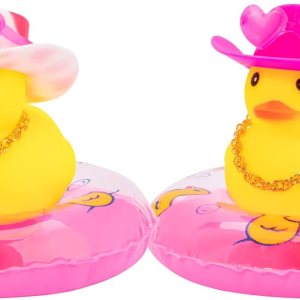 wonuu 2 piezas de adornos para tablero de instrumentos de automóvil, patos amarillos, pato de goma para decoración de automóvil, accesorios con wonuu 2 piezas de adornos para tablero de instrumentos de automóvil, patos amarillos, pato de goma para decoración de automóvil, accesorios con