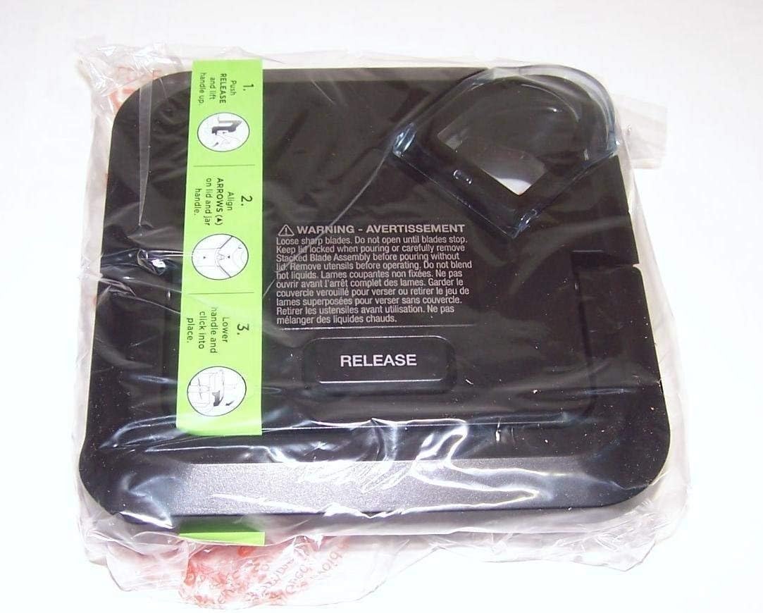 Ninja Kitchen Systems – Tapa de bloqueo para jarra XL de 72 onzas, Auto IQ solo se adapta a licuadoras y jarras Auto IQ con boquilla de vertido