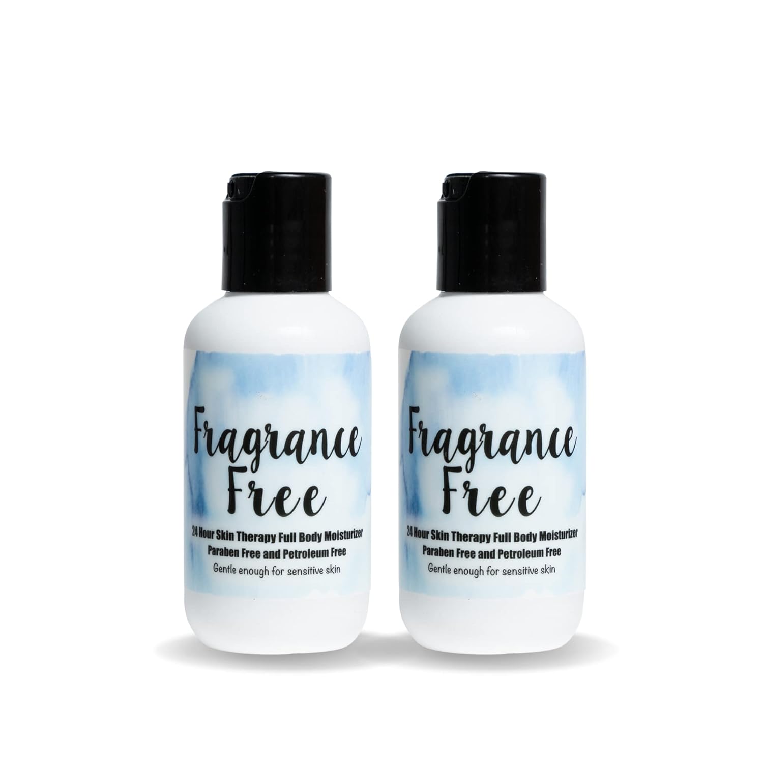 The Lotion Company Loción terapéutica para la piel las 24 horas, hidratante de cuerpo completo para pieles sensibles, tamaño de viaje, sin