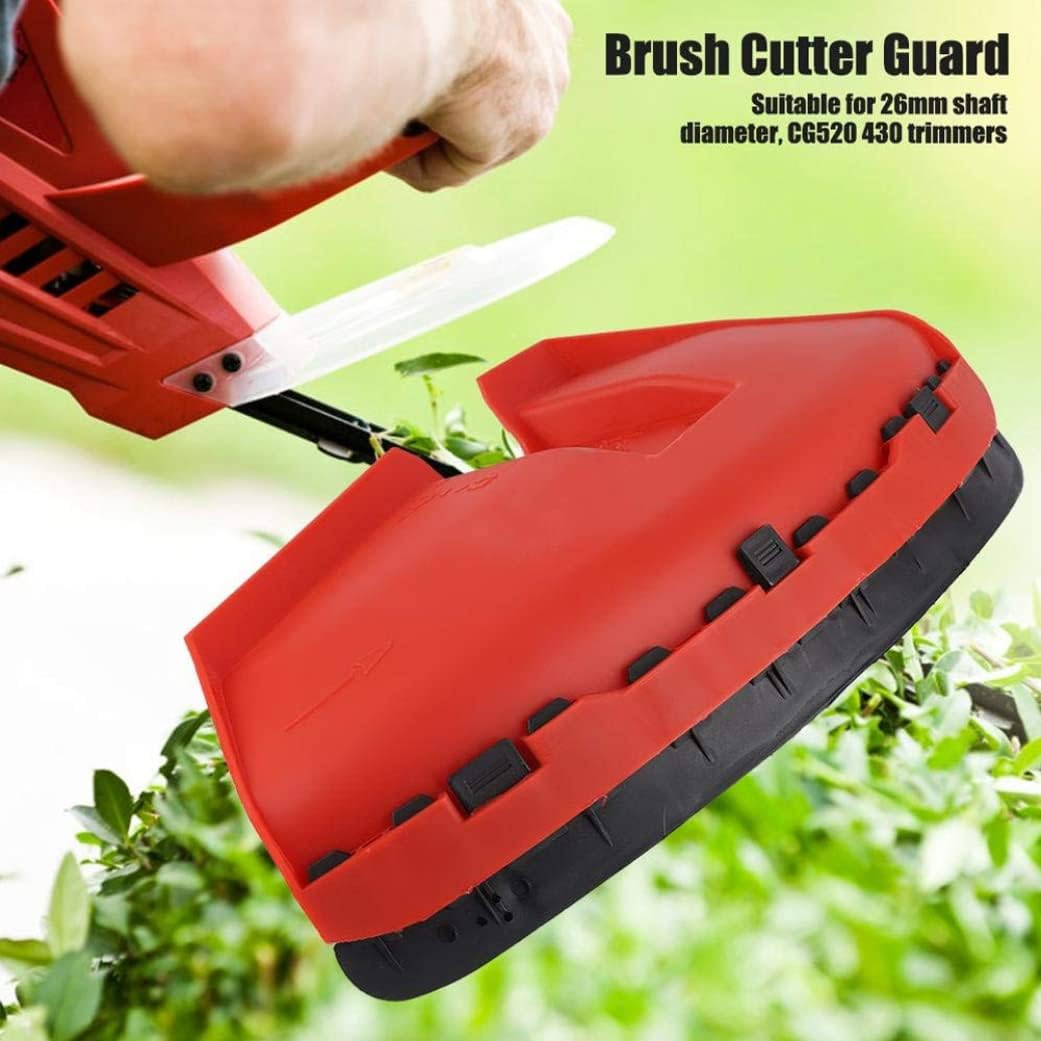 Protector de protección de cortador de cepillo de plástico para cortacésped protector de cortacésped se adapta a Cg520 430 accesorios de cortacésped