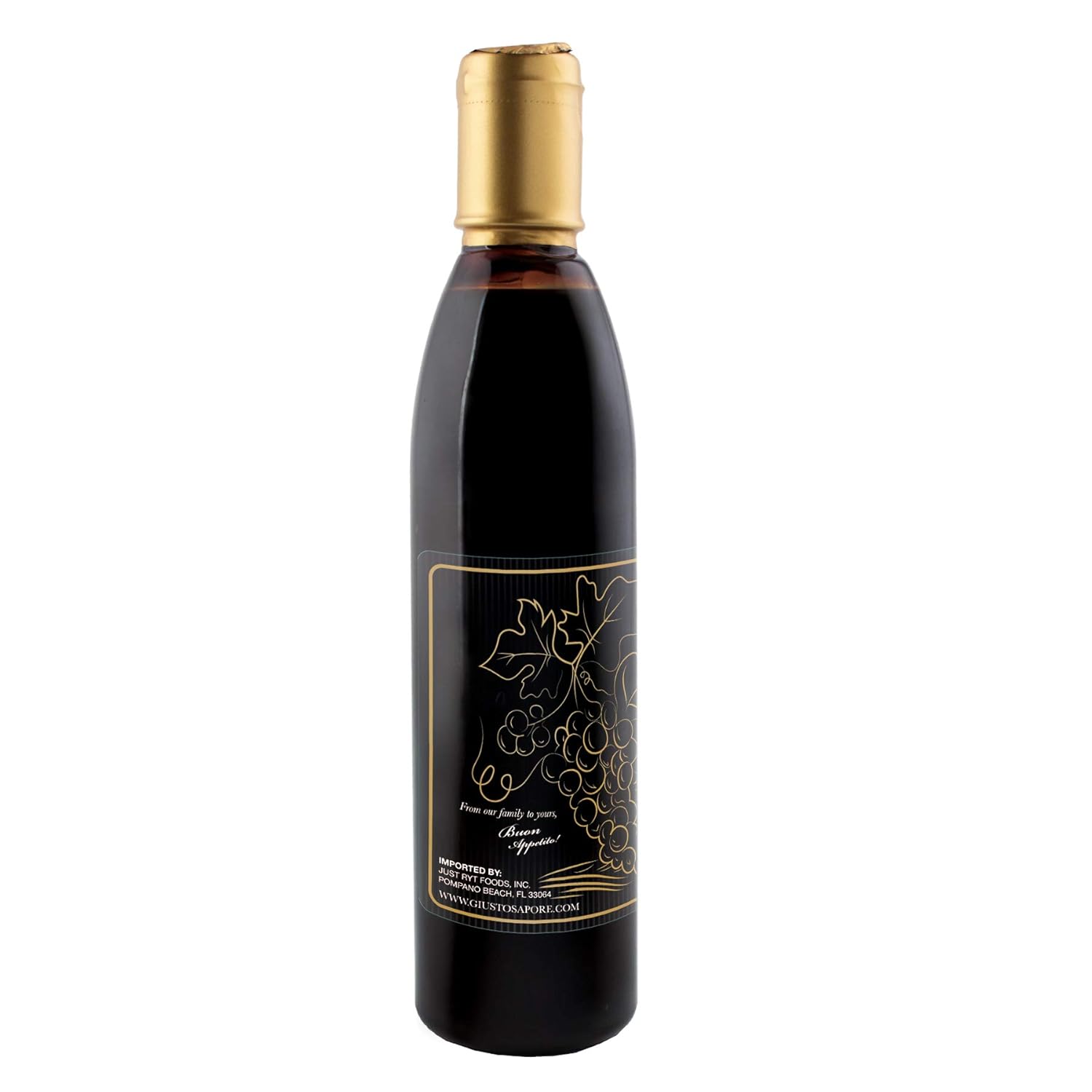Giusto Sapore Esmalte balsámico original 95% con reducción balsámica, totalmente natural, importado de Italia y propiedad familiar, 8.5 onzas