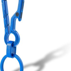 KeyUnity KM01 Titanio EDC Llavero Clip con abrebotellas, Mosquetón de liberación rápida Llavero Soporte para Hombres KeyUnity KM01 Titanio EDC Llavero Clip con abrebotellas, Mosquetón de liberación rápida Llavero Soporte para Hombres