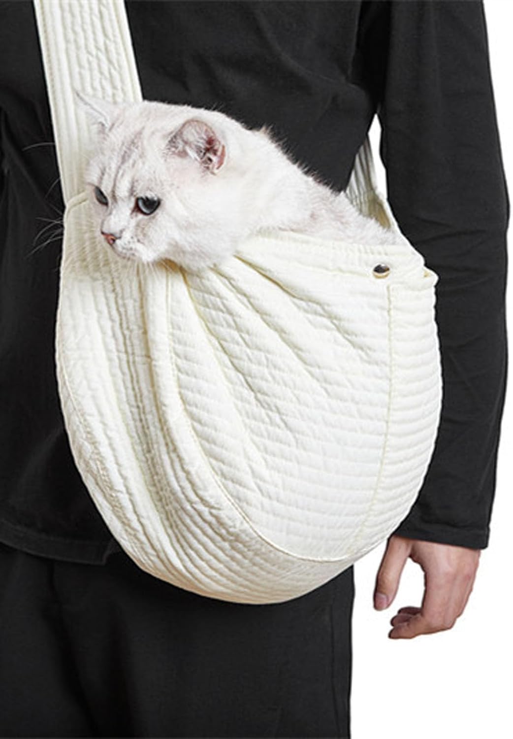 Transportador reversible para perros pequeños, manos libres, reversible, para cachorros, perros pequeños y gatos, para viajes al aire libre (S 6-9