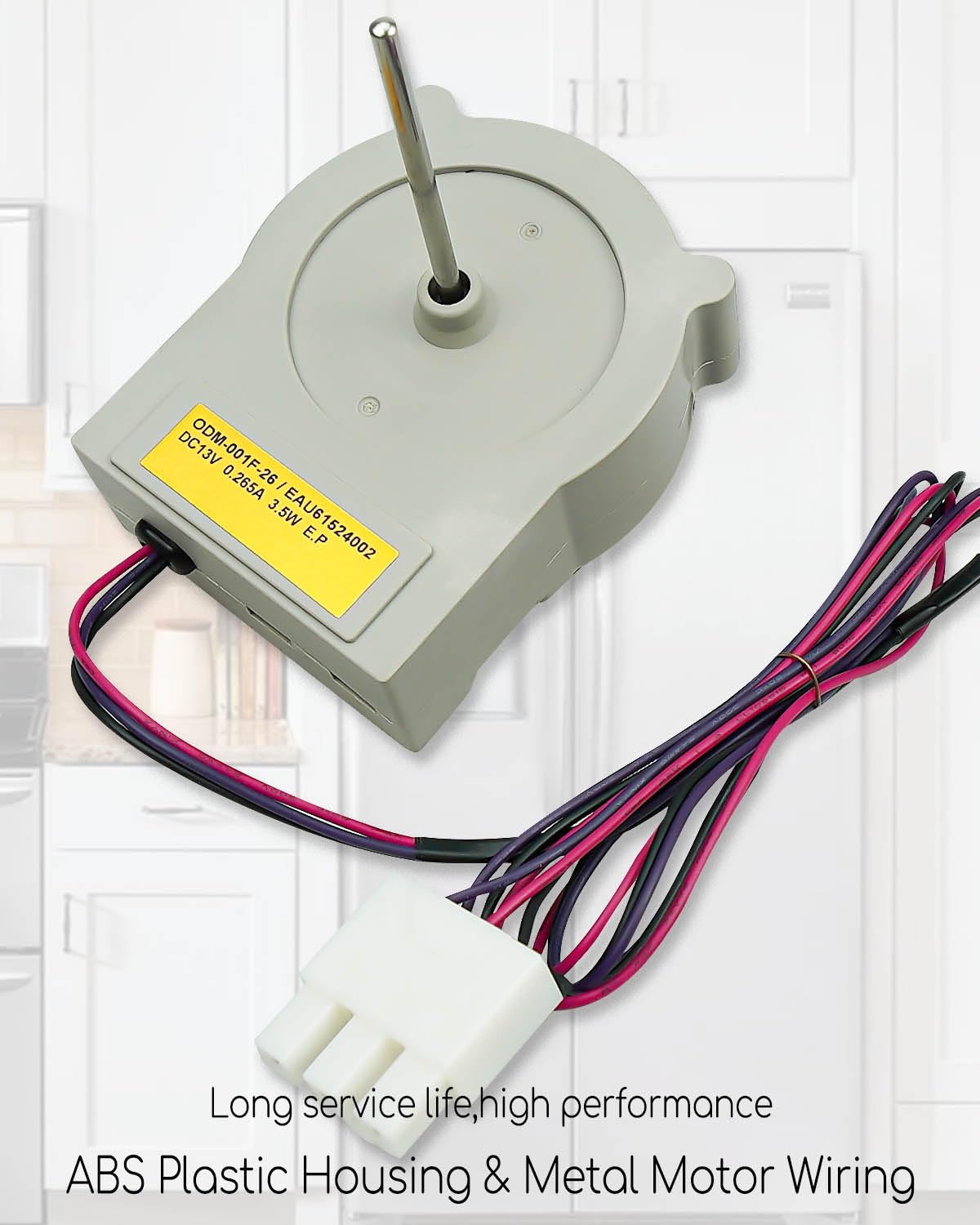 AUGREX EAU61524002 Refrigerador Congelador Evaporador Motor de ventilador apto para LG y Kenmore Refrigerador Reemplazar EAU61524002 AP5679686