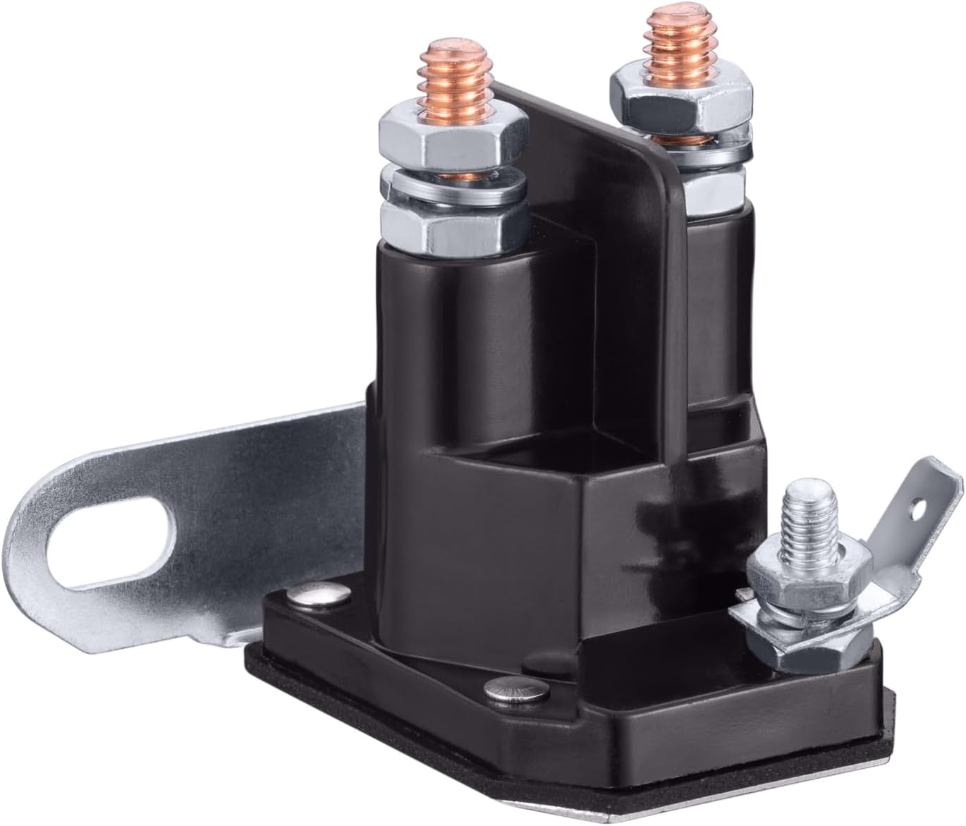 Gesyesor Solenoide de arranque 030817 832-1211-210 832121121210 Interruptor de relé para cortacésped, solenoide de arranque compatible con Trombetta