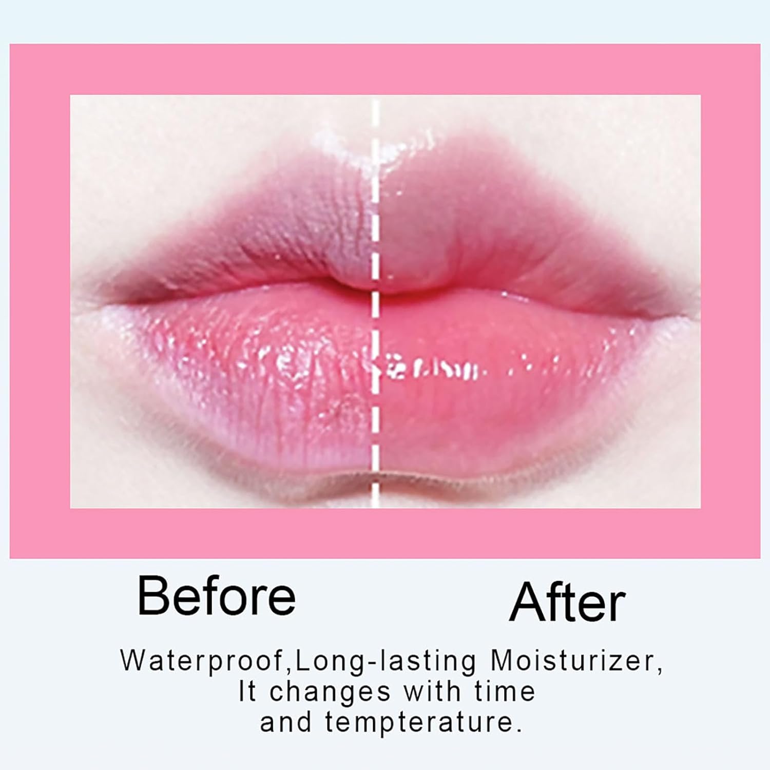 Aseawave 6 lápices labiales que cambian de color de pH, gelatina de flores de cristal, bálsamo brillante para todos los tonos de piel, tinte suave y