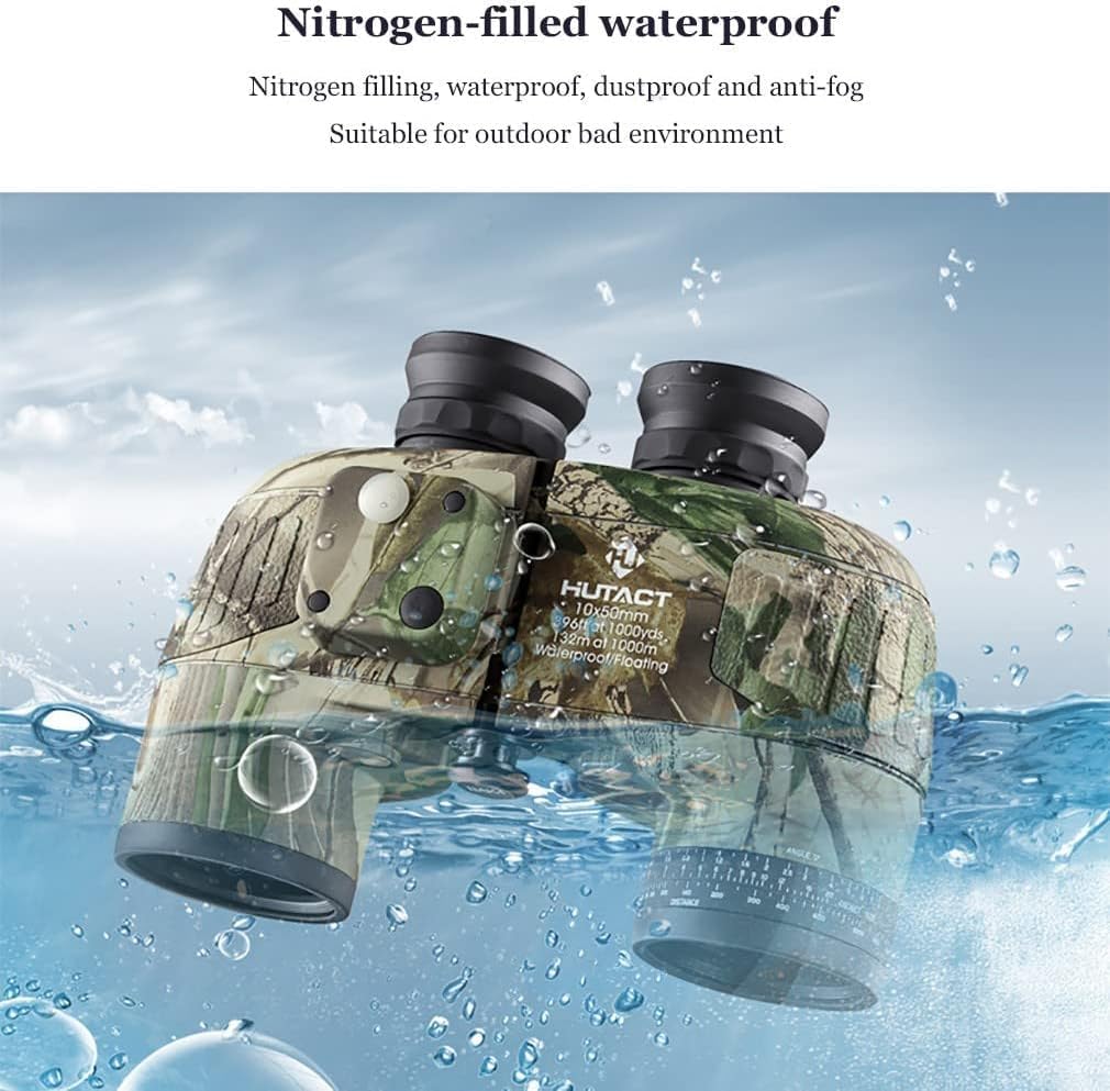 HD Binoculars, BAK4 Prism for Adults, FMC Lens, Suitable for Bird Watching Tourism Star Watching Concert, Nitrogen Waterproof