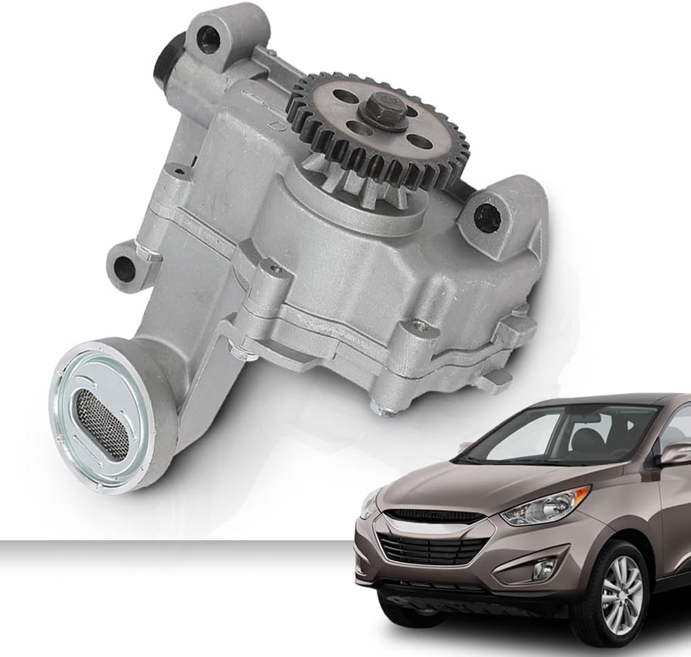 G-PLUS Bomba de aceite de motor compatible con Kia Forte Koup 2010-2013Hyundai Tucson 2011-2013Kia Forte5 2010-2013 Kia Forte 2.0L 1998CC 122CU. IN.