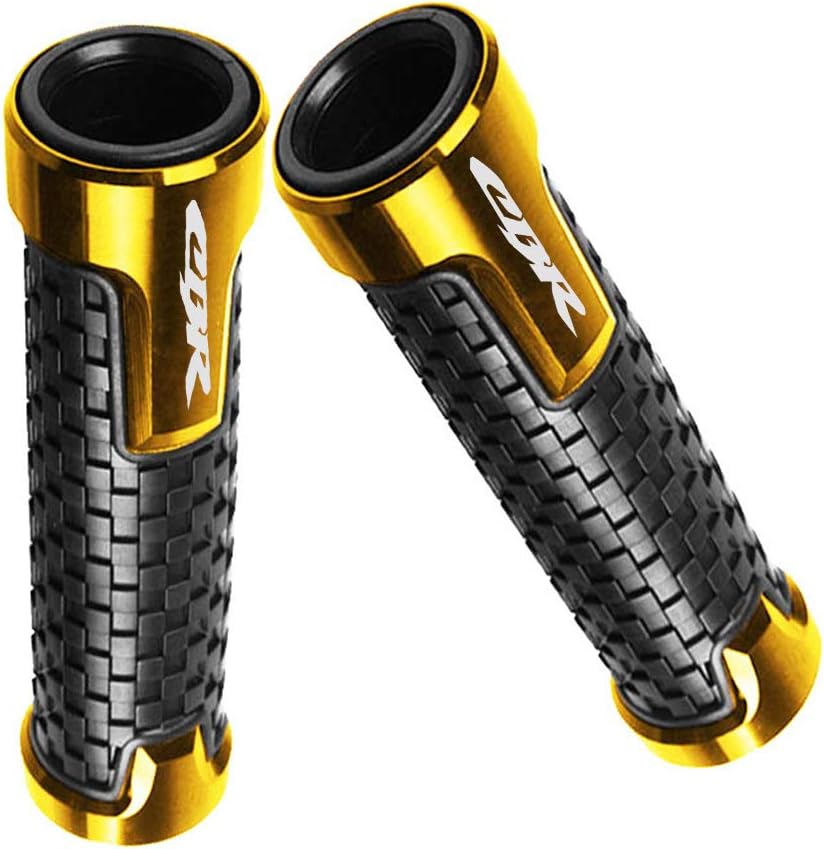 Motocicleta antideslizante manillar Grips 78 “0.866 in mango de goma para CBR60F CBR125R 150R 250R CBR400 NC23 NC29 CBR600 F2 F3 F4 F4i CBR600RR