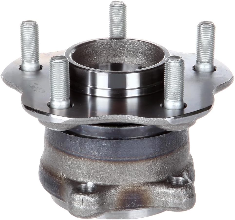 SCITOO 4 unidades de cojinete de rueda delantera y trasera 513334 512379 para Nissan 370Z 2009-2013 WABS 5 lengüetas