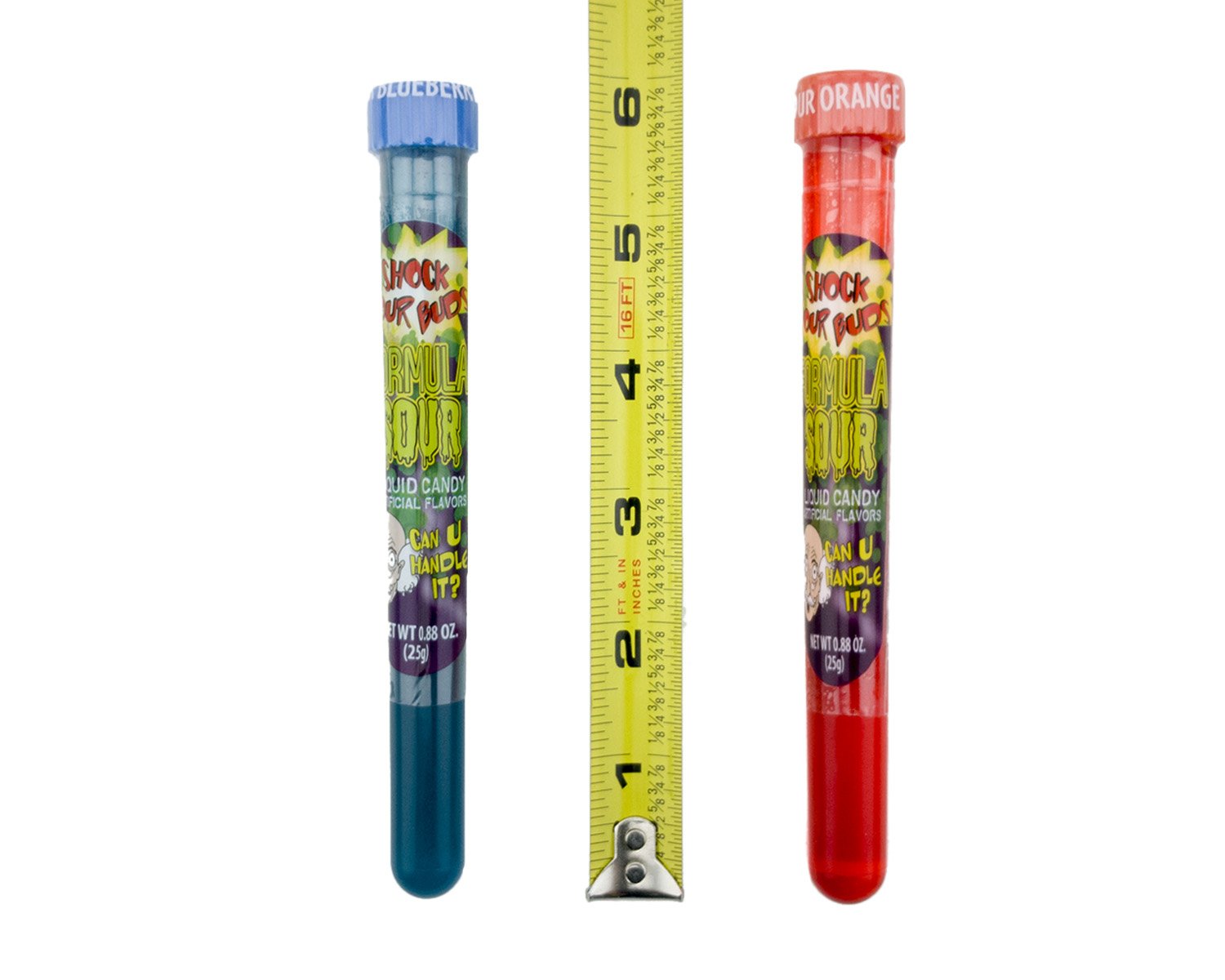 Formula Sour-Test Tube Liquid Sour Candy (Cantidad 24 Tubos)