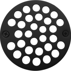 Westbrass A3192-62 – Cubierta de drenaje de rejilla de colador de ducha de latón de 4 pulgadas, color negro mate Westbrass A3192-62 – Cubierta de drenaje de rejilla de colador de ducha de latón de 4 pulgadas, color negro mate