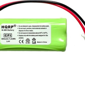 HQRP Batería de teléfono compatible con VTech CS6328, CS6328-2, CS6328-3, CS6328-4 CS6328-5 CS6329 CS6329-2 CS6329-3 CS6329-4, CS6329-5, LS6325, HQRP Batería de teléfono compatible con VTech CS6328, CS6328-2, CS6328-3, CS6328-4 CS6328-5 CS6329 CS6329-2 CS6329-3 CS6329-4, CS6329-5, LS6325,