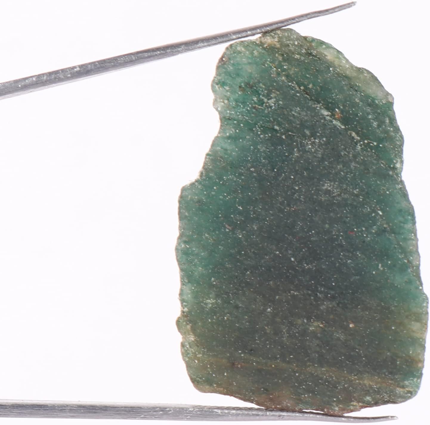 Gemhub Piedra de jade verde áspero natural 56.70 ct para Tumbling, Reiki, Cabbing