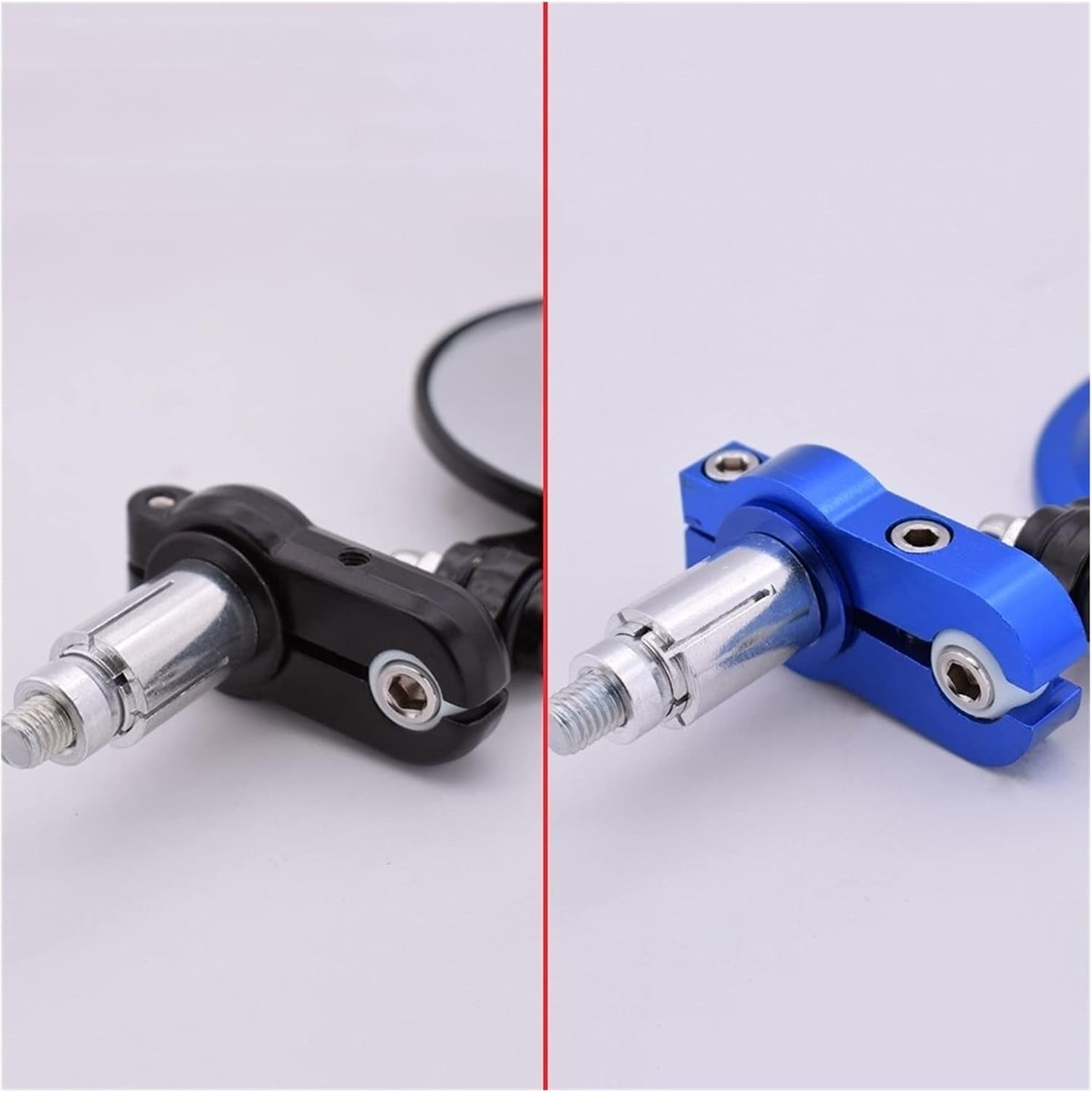 Espejos de motocicleta redondos de 3 pulgadas para Kawasaki ZXR400 ZZR600 VERSYS 1000 Z1000 ZX10R ZX12R