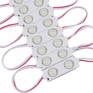 Módulos LED verdes para letrero UL Listed 0.72W Luz decorativa impermeable para publicidad Lightbox Letter con cinta adhesiva trasera (paquete de Módulos LED verdes para letrero UL Listed 0.72W Luz decorativa impermeable para publicidad Lightbox Letter con cinta adhesiva trasera (paquete de