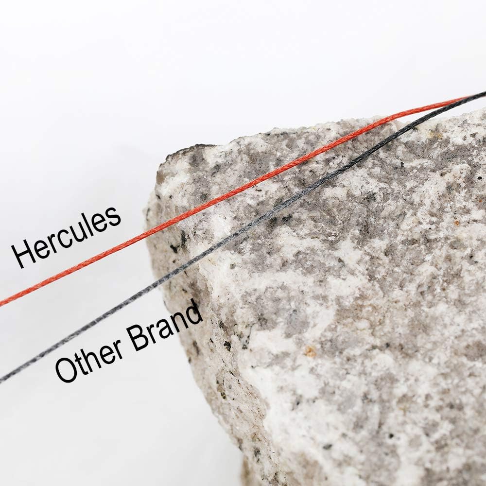 Hercules – Hilo para pescar Super Cast, 8 hilos trenzados de pesca de 10 lb a 300 lb para agua salada, 109  328  547  1094 yardas, diametro #