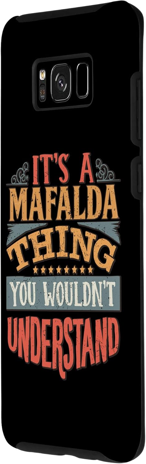 Funda con nombre para Galaxy S8+ Mafalda