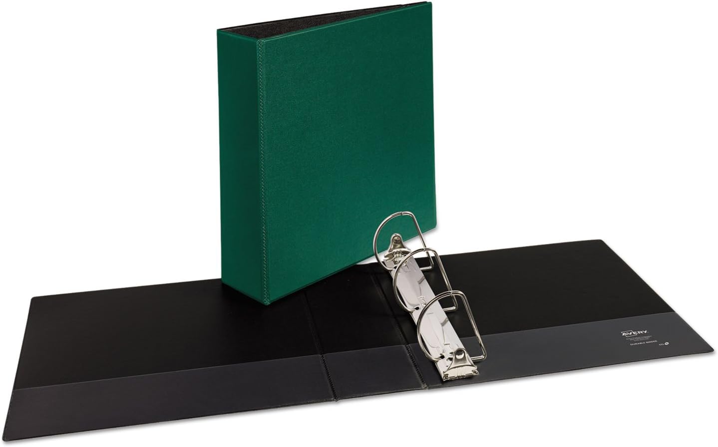 AVERY Nuevo – Carpeta de referencia duradera con anillos EZ-Turn, 11 x 8-12, capacidad de 3″, verde 27653