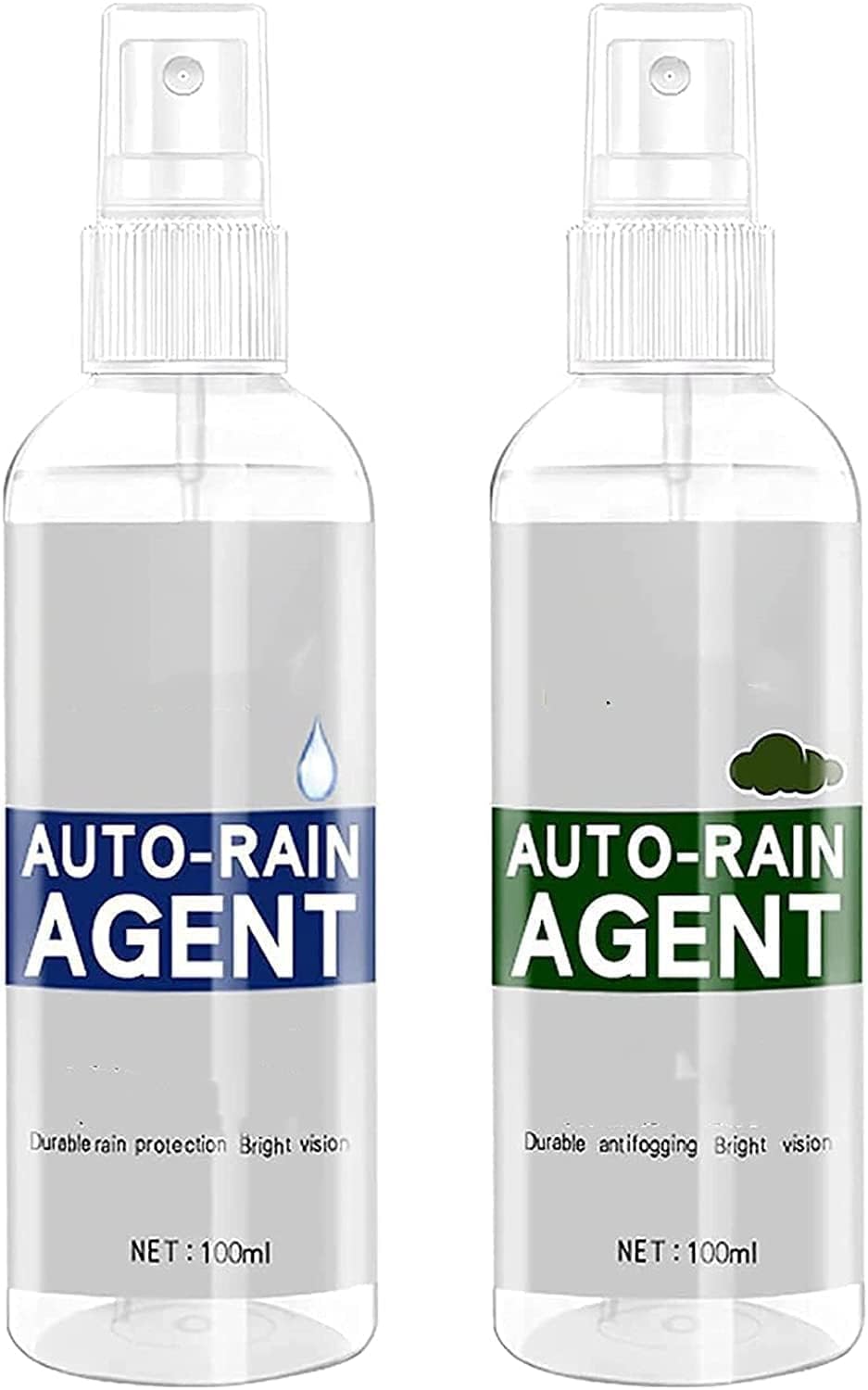 Agente de revestimiento impermeable de vidrio para automóvil, antiempañamiento, resistente a la lluvia, limpia y restaura el brillo del vehículo,