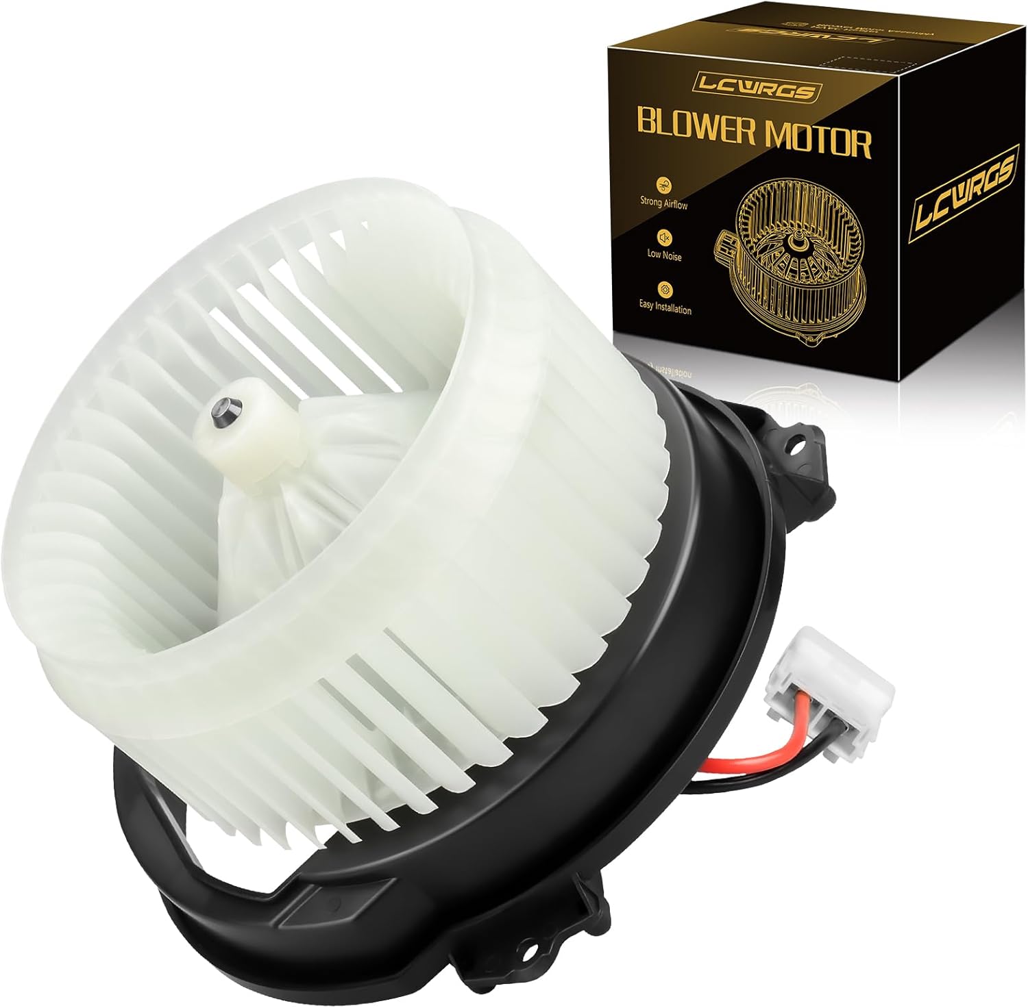 LCWRGS Motor de ventilador de CA para Jeep Grand Cherokee Chrysler 200 2014 2015 2016 2017 2018 HVAC calentador ventilador motor con ventilador de