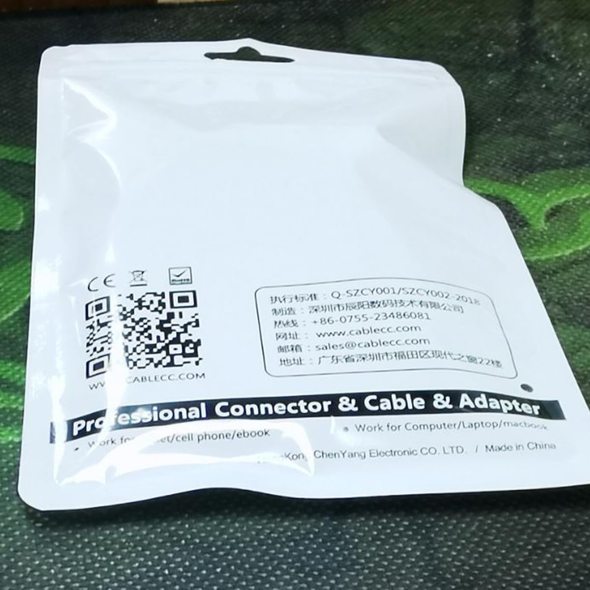 CY Cable 4K HDMI 1.4 Tipo-E Hembra a Tipo A Macho Cable de Audio de Video para Sistema de Conexión Automotriz Conector Grado 1.6 ft