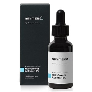 Suero minimalista para el crecimiento del cabello activo al 18%  Con Procapil, Capixyl, Redensyl, Anagain y Baicapil para control de caÃdas y Suero minimalista para el crecimiento del cabello activo al 18%  Con Procapil, Capixyl, Redensyl, Anagain y Baicapil para control de caÃdas y