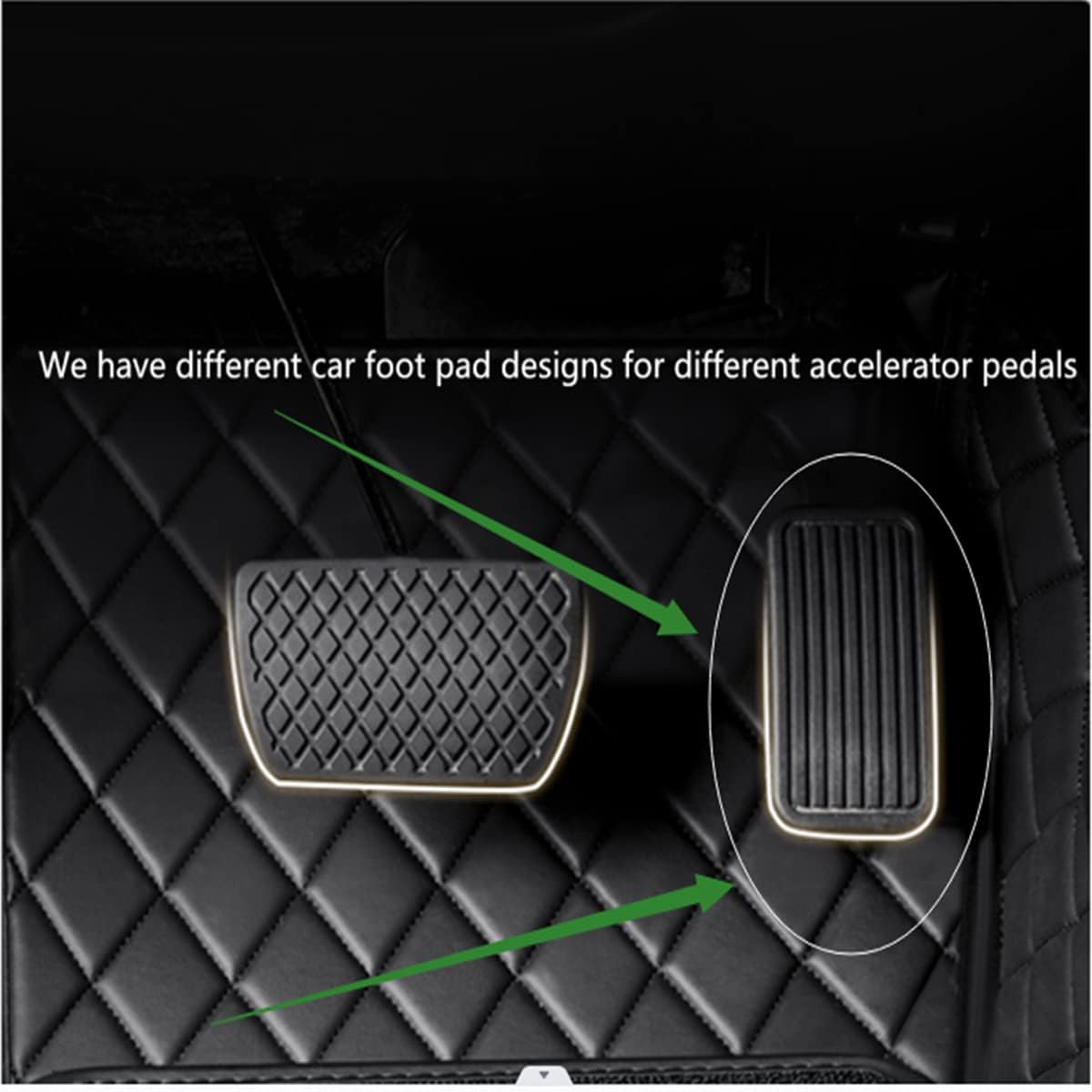 Tapetes de cuero personalizados para todo tipo de clima, antideslizantes, compatibles con el 95% de los sedán, SUV, camionetas, Coupé, convertibles,