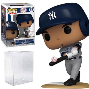 Giancarlo Stanton – Figura de vinilo #87 (con funda protectora de vinilo transparente compatible) Giancarlo Stanton – Figura de vinilo #87 (con funda protectora de vinilo transparente compatible)