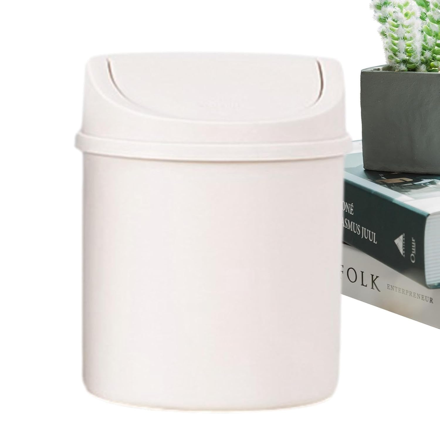 Basurero de cocina, cesta de basura de mesa con tapa, cubo de basura multifuncional para restaurante, pequeño cubo de basura para baño, cubo de