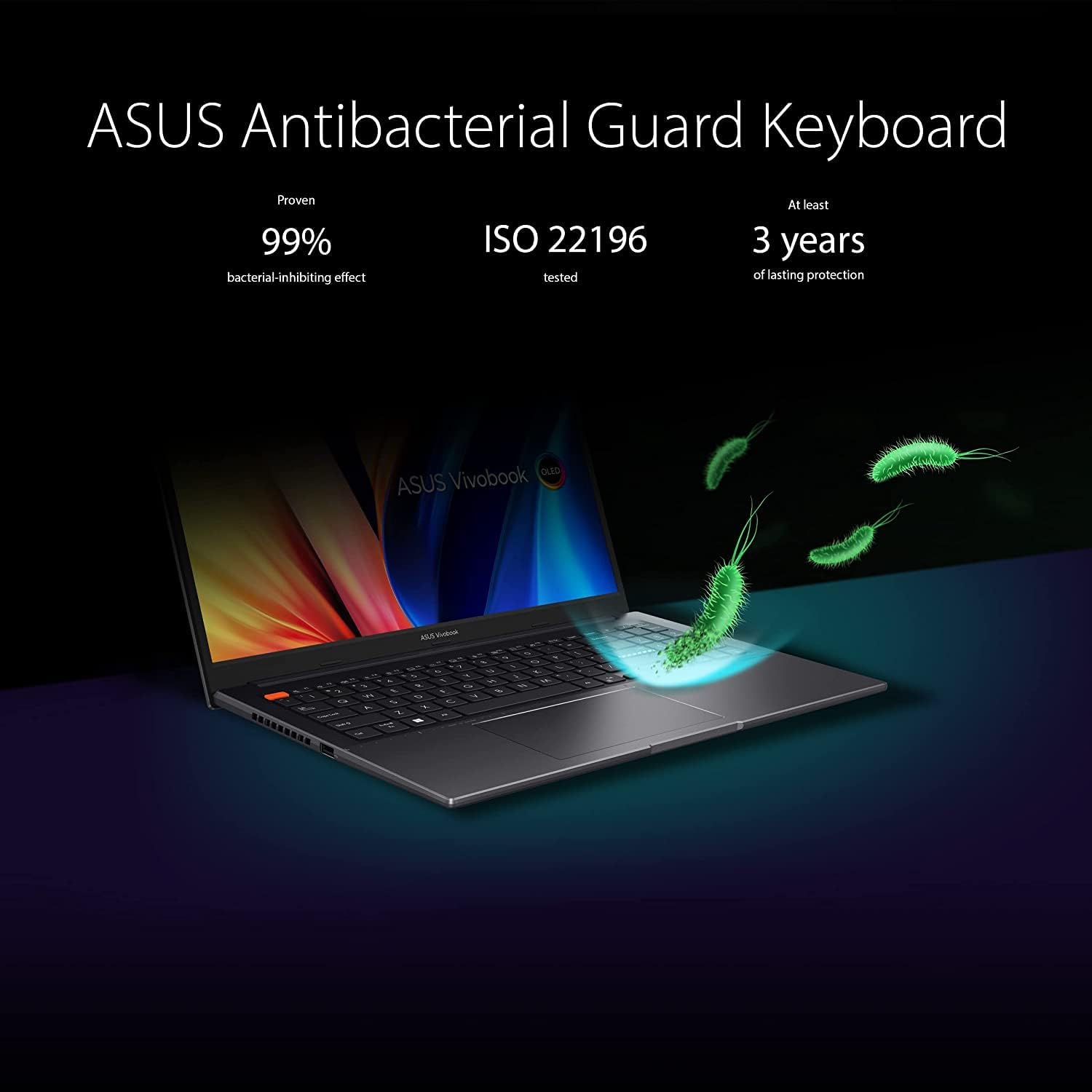 ASUS Vivobook S 15 2023 Laptop  15.6 pulgadas FHD 1920 x 1080 OLED  12 Intel Core i7-12700H 14-Core  DDR4 de 16 GB  SSD de 512 GB  Windows 11 Home