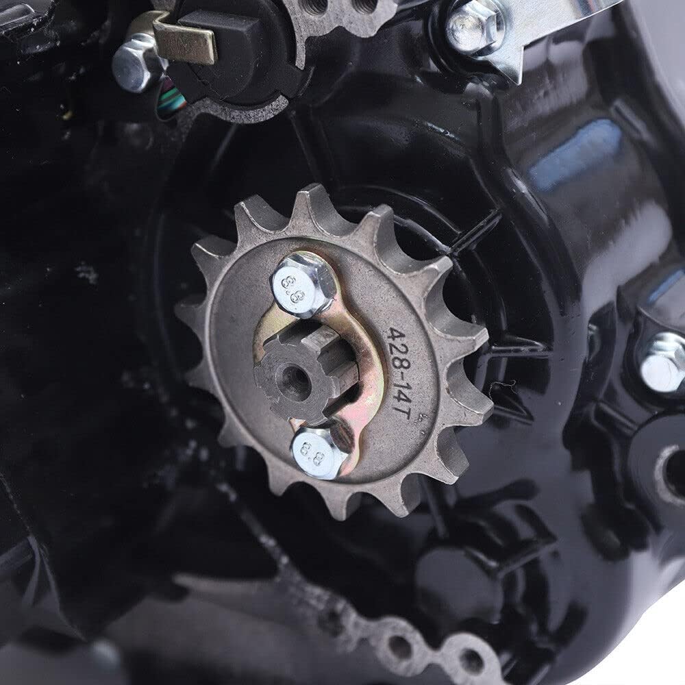 CNCEST Kit de motor de motor de 4 tiempos de 125 CC – Motor de motor de 2 válvulas refrigerado por aire de un solo cilindro con arranque de pedal