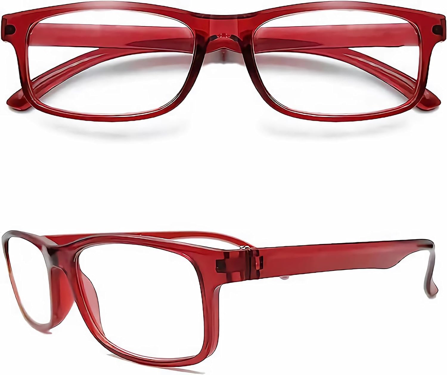 CVVTSPE Paquete de 5 lentes de lectura con bloqueo de luz azul, lentes de lectura para mujeres y hombres, filtro antirayos ultravioletareflejo,