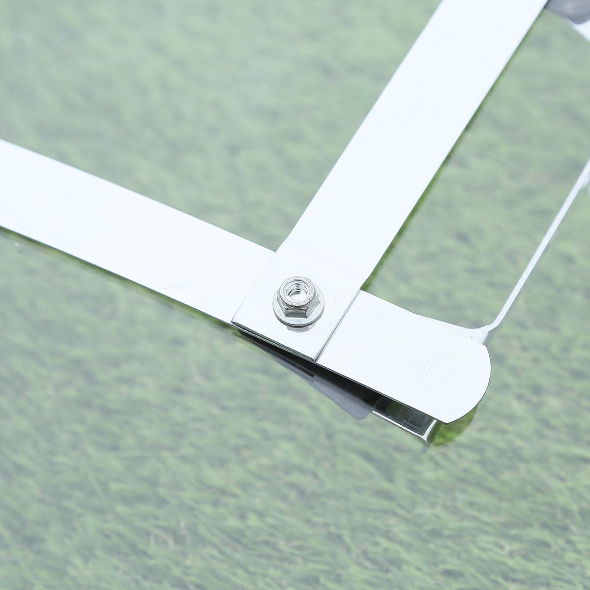 Green-L Parabrisas transparente con abrazaderas de horquillas de 1.535 in para Harley Sportster XL883 XL1200 Dyna Wide Glide Low Rider Fat Bob