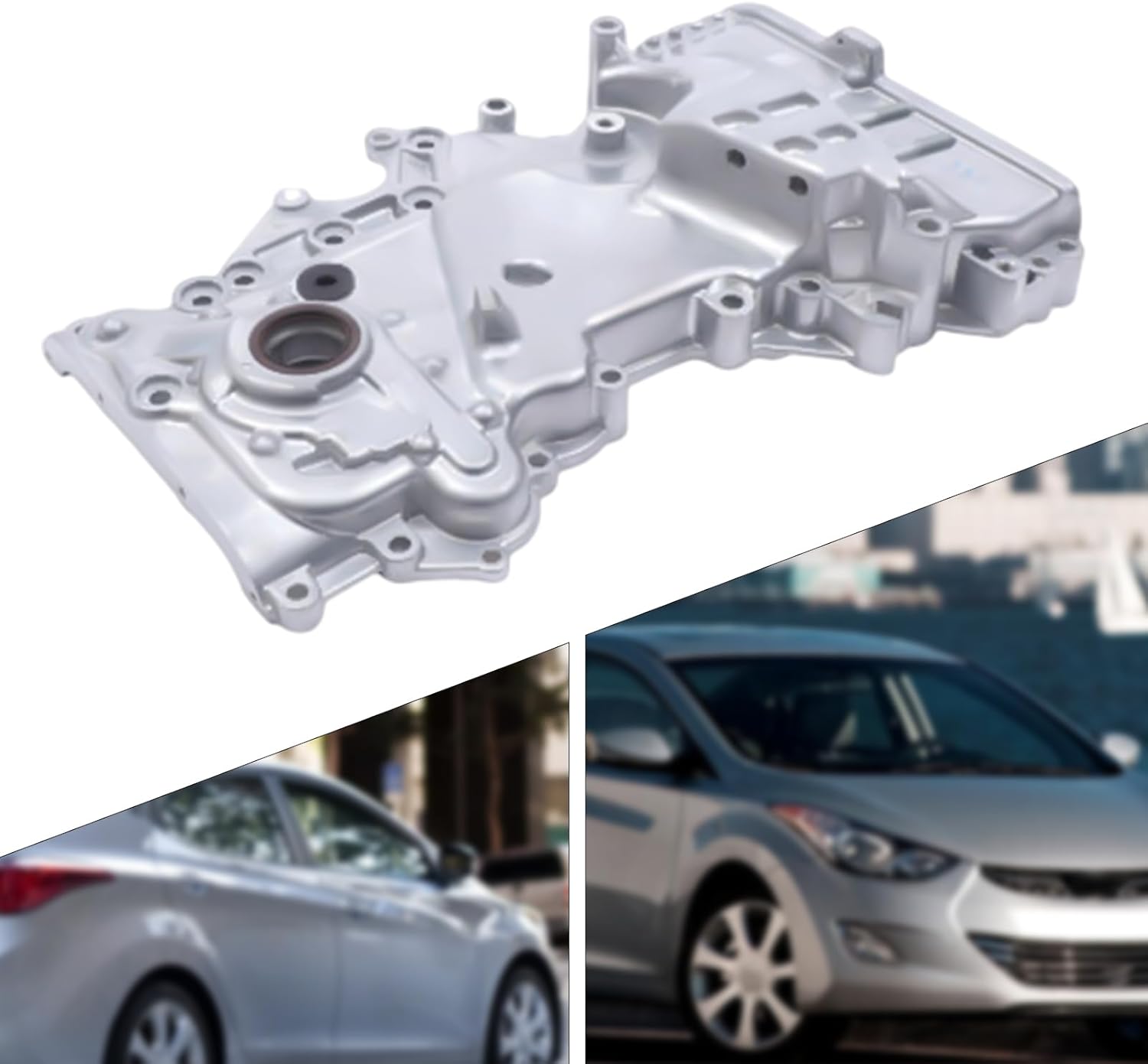 Fetcoi Bomba de aceite para 2011 2012 2013 Hyundai Elantra Coupe Soul 1.8L 2.0L 21350-2E021