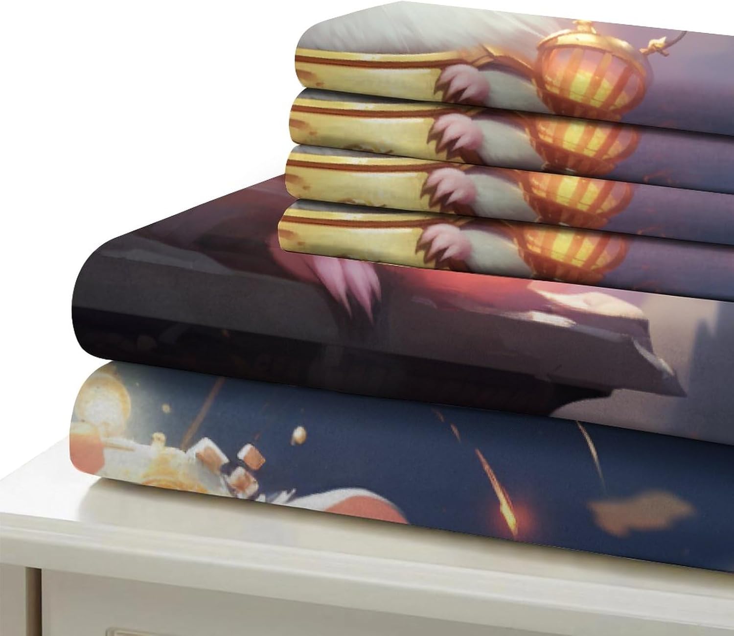 Lindo edredón de cama de hámster travieso juego de edredón de animales del bosque de hámster travieso, diseño de gatos y perros, edredón de cama