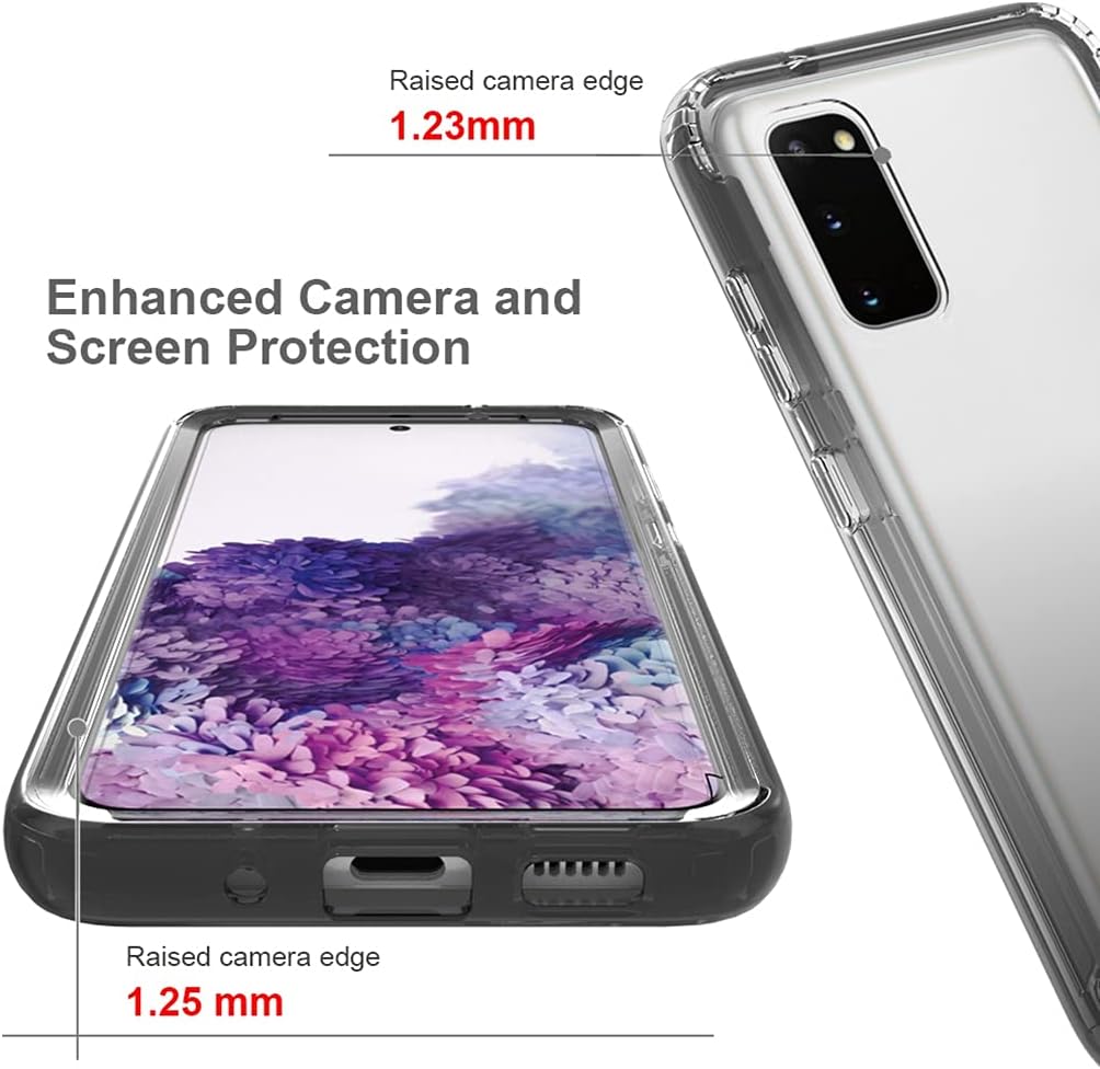Vavies Compatible con Galaxy S20 5G de 6.2 pulgadas (no compatible con S20 FE), funda de teléfono Samsung S20 para niñas, funda protectora de TPU