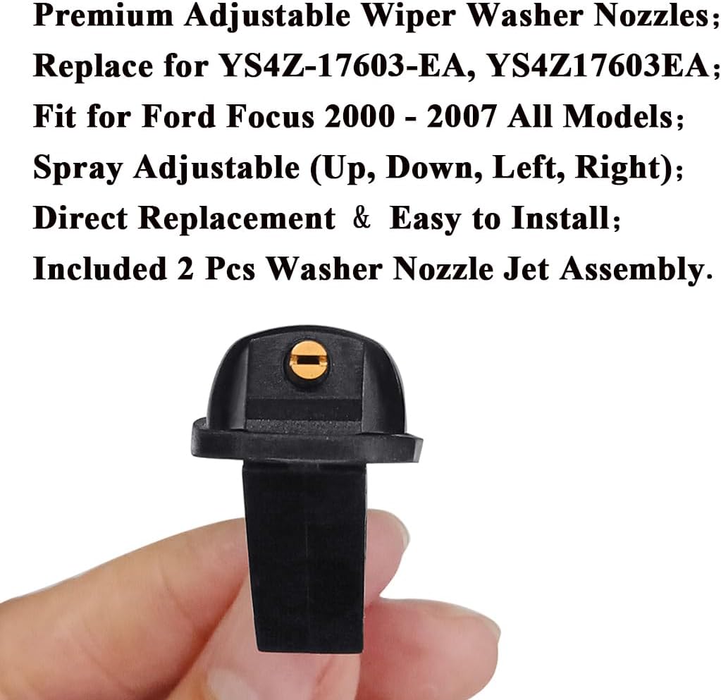 Boquillas de limpiaparabrisas ajustables de alta calidad, sin calefacción, para Mini Cooper S JCW Cabrio Electric Clubman Countryman 2000-2023