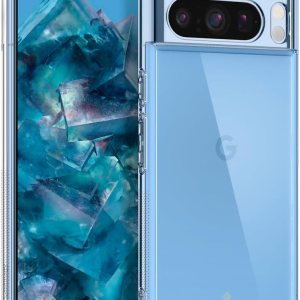 Caseology Capella – Funda transparente compatible con Google Pixel 8 Pro 5G prueba de caídas de grado militar (2023), transparente Caseology Capella – Funda transparente compatible con Google Pixel 8 Pro 5G prueba de caídas de grado militar (2023), transparente