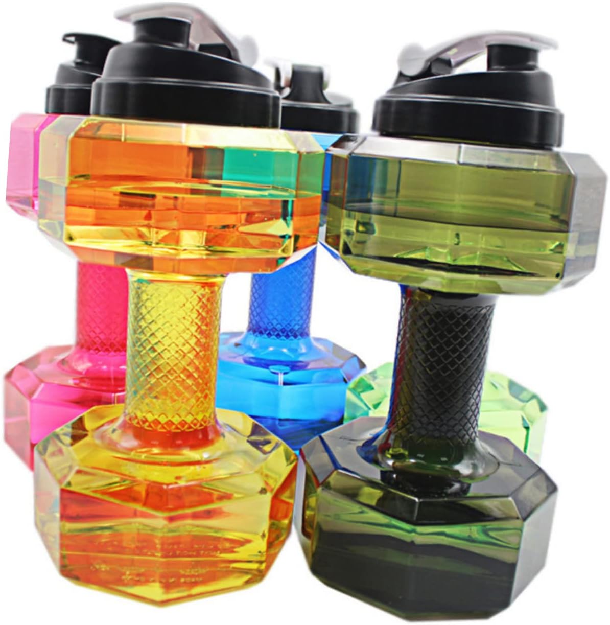 INOOMP 1pc Kettle Dumbells Botella de agua Mancuernas Levantamiento de Pesas Taza de Agua Fitness Taza de Agua de Alta Capacidad