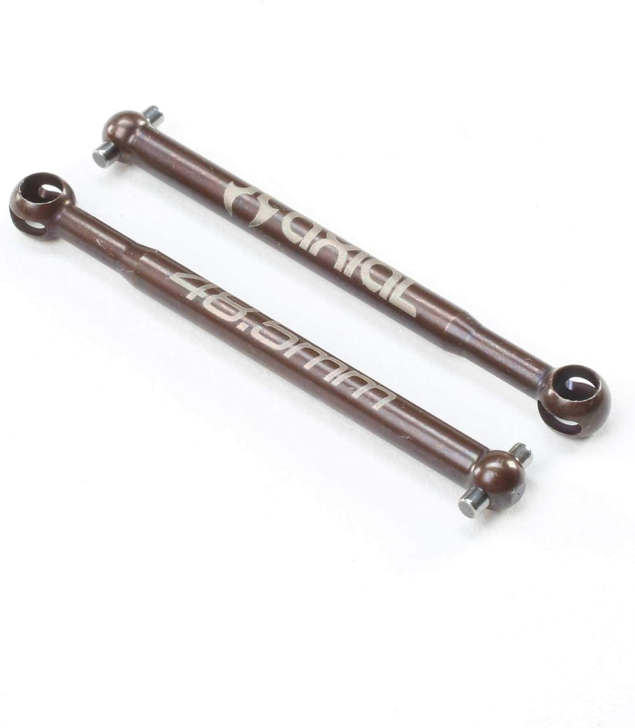 Axial Ejes de eje delantero, Aluminio (2) Yeti Jr., AXI31625